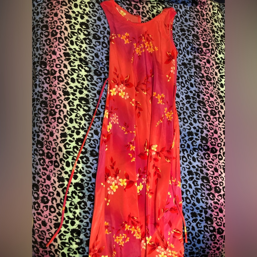 Floral maxi dress